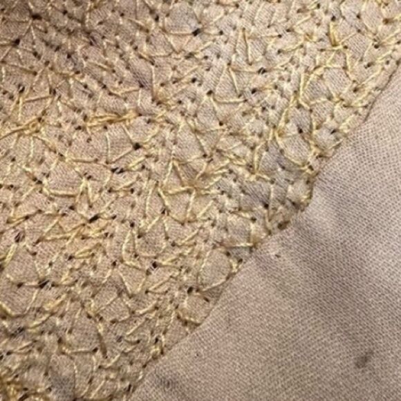 Ralph Lauren Black Label Bronze Hand Beaded Pencil Skirt - Picture 11 of 16